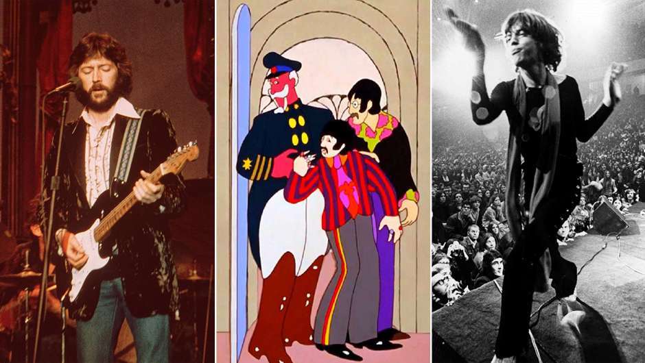 "The Band", "Yellow Submarine" und "Gimme Shelter"
