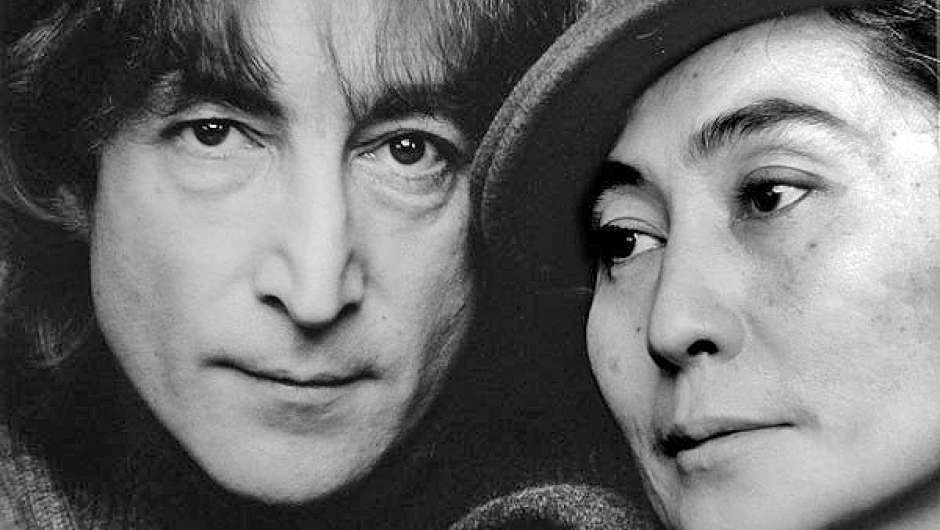 John Lennon und Yoko Ono - Bild