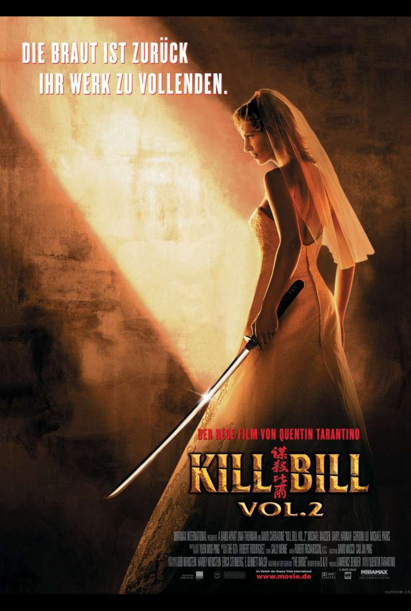 Kill Bill Vol. 2 Plakat