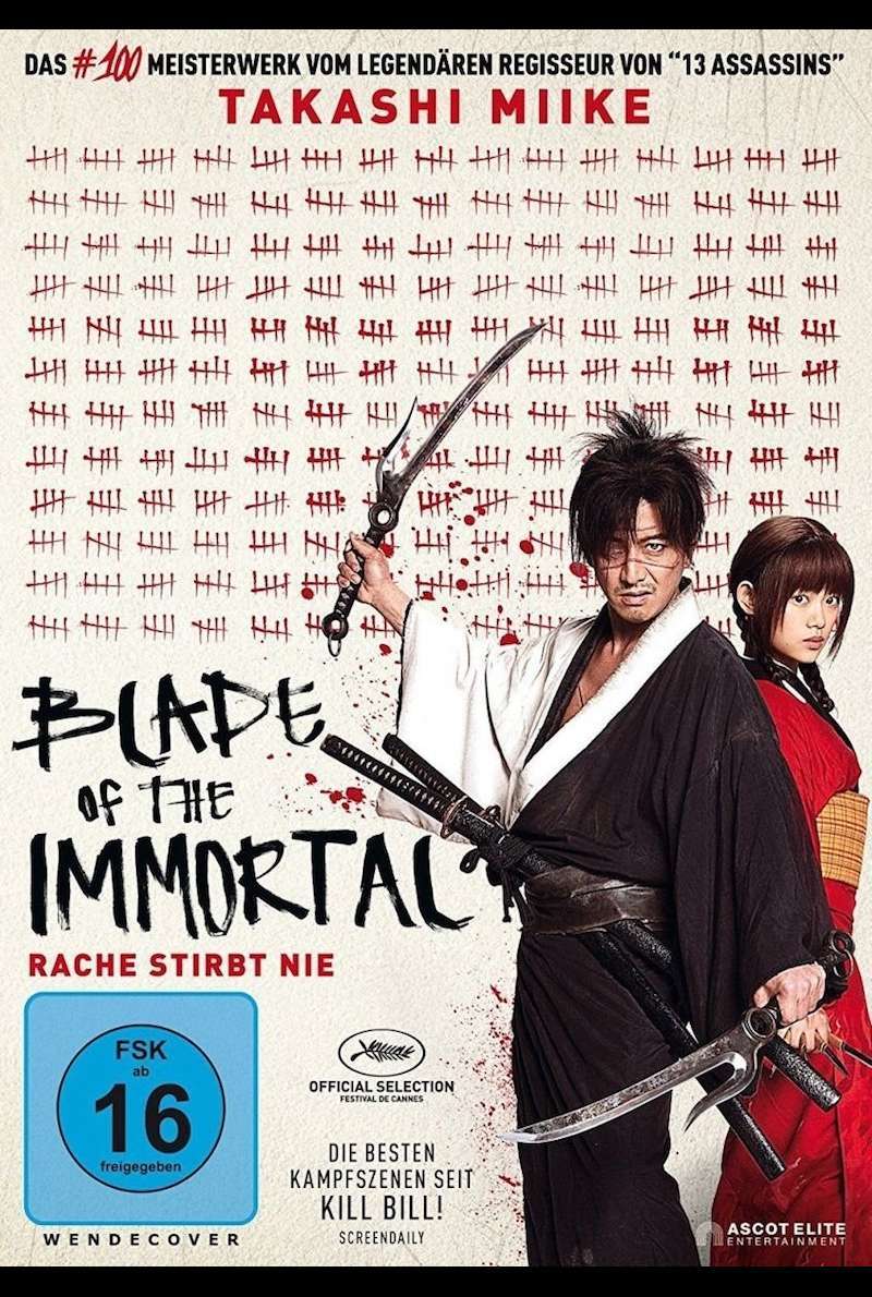 DVD-Cover zu Blade of the Immortal (2017)