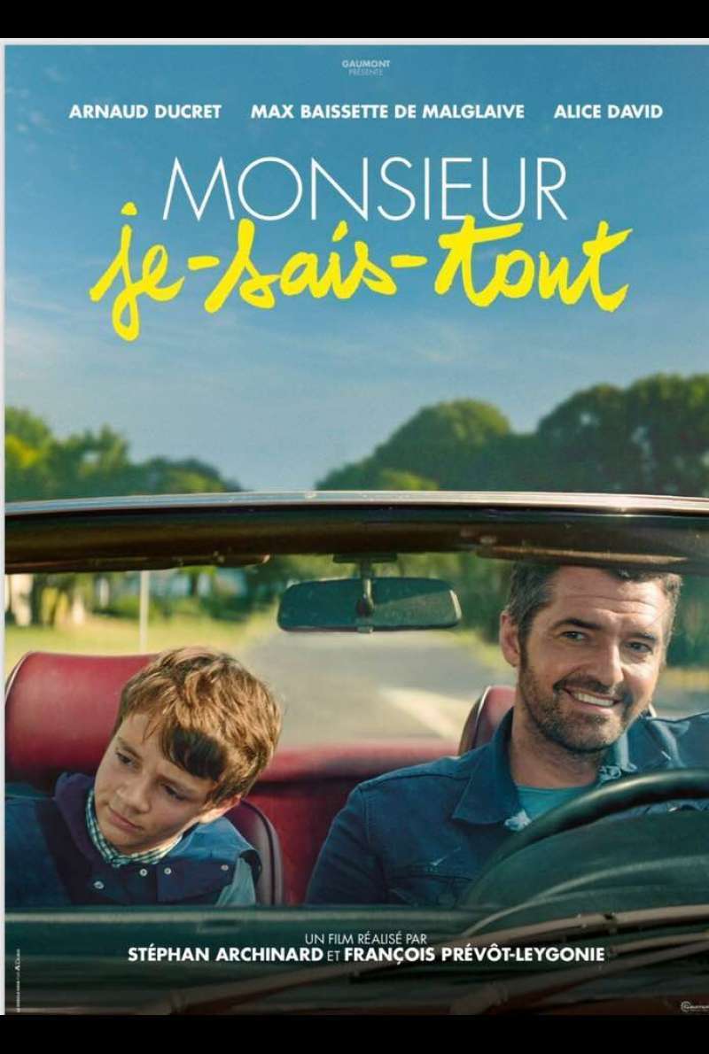Poster zu Monsieur Je-sais-tout (2018)