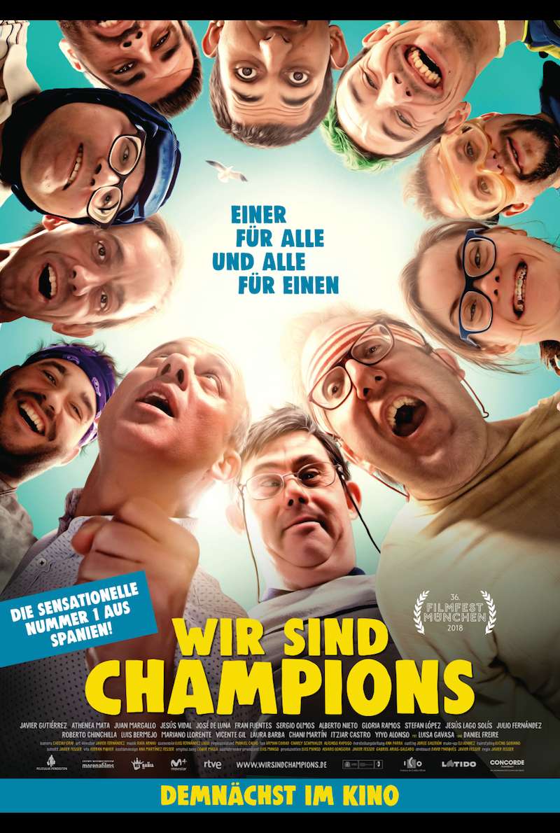 Filmplakat zu Wir sind Champions (2018) von Javier Fesser