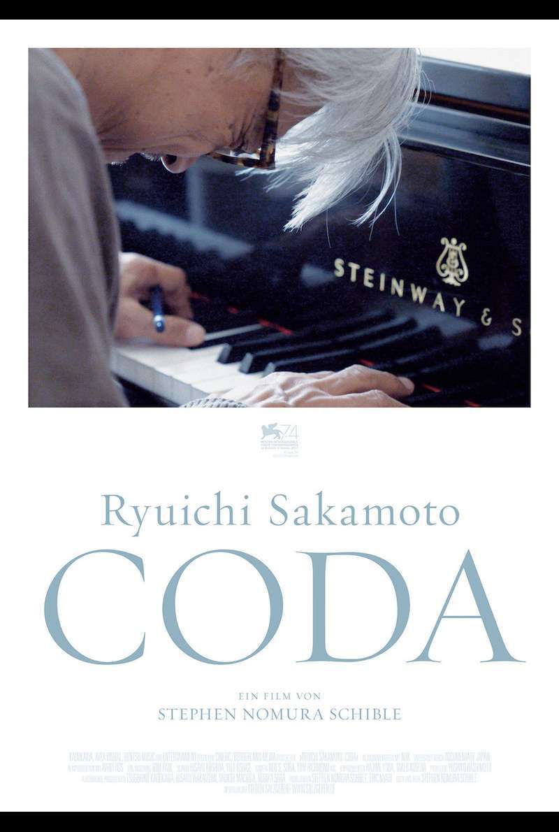Dt. Filmplakat zu Ryuichi Sakamoto: Coda (2017)