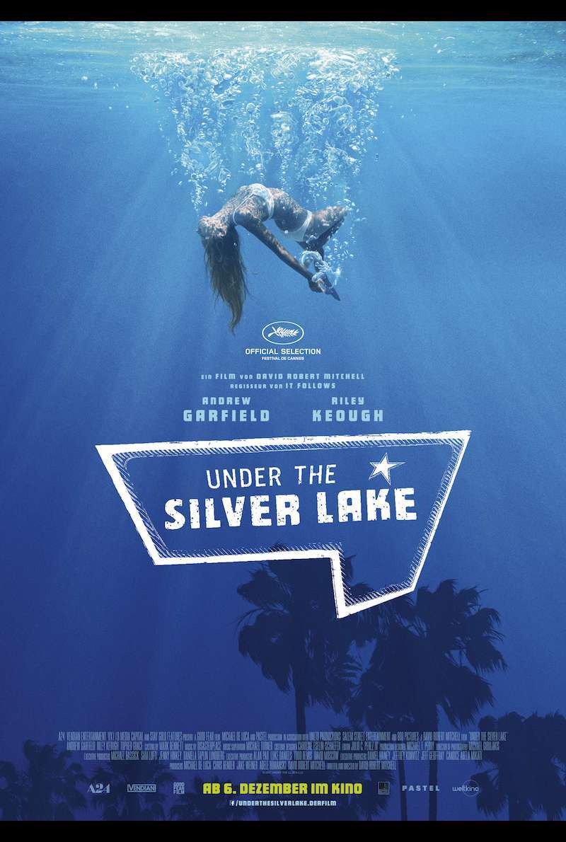 Filmplakat zu Under the Silver Lake (2018)