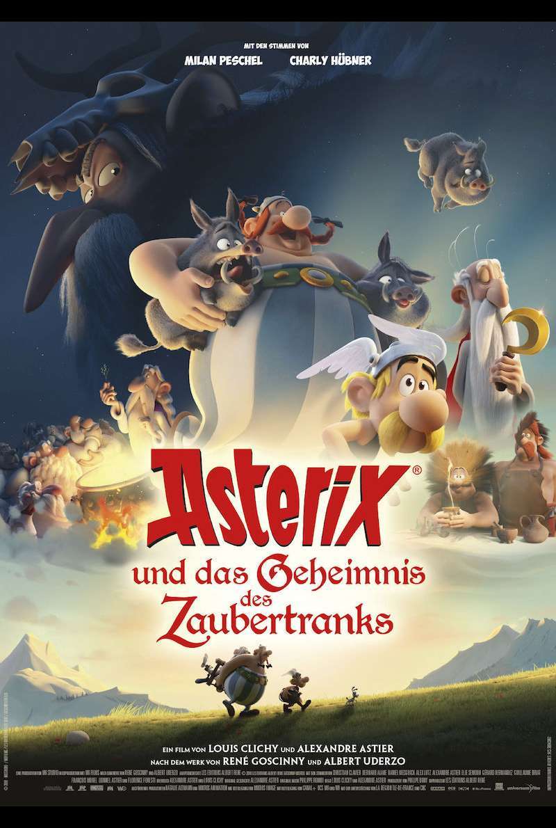 Filmplakat zu Asterix und das Geheimnis des Zaubertranks (2018)