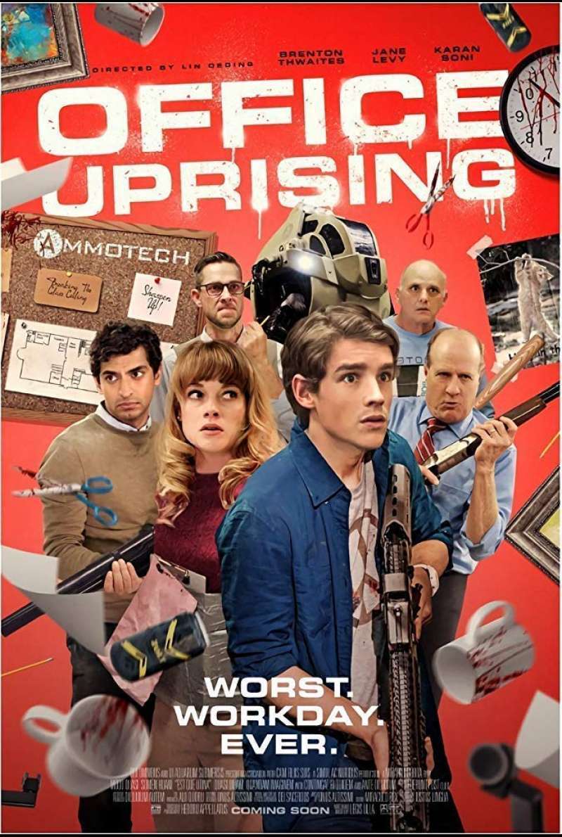 US-Plakat zu Office Uprising (2018)