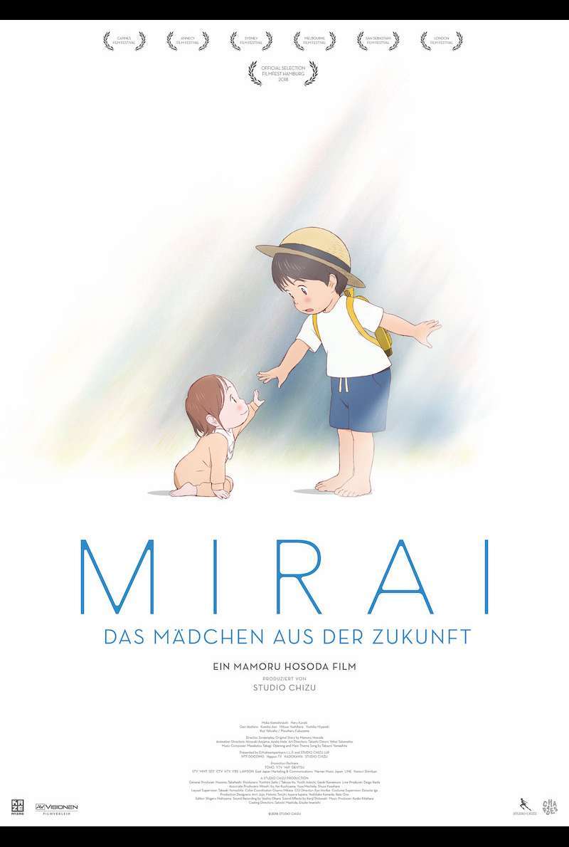 Filmplakat zu Mirai - Das Mädchen aus der Zukunft (2018)