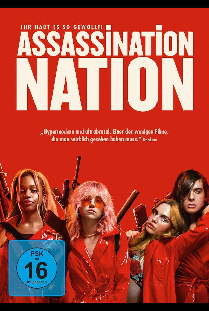 DVD-Cover zu Assassination Nation (2018)