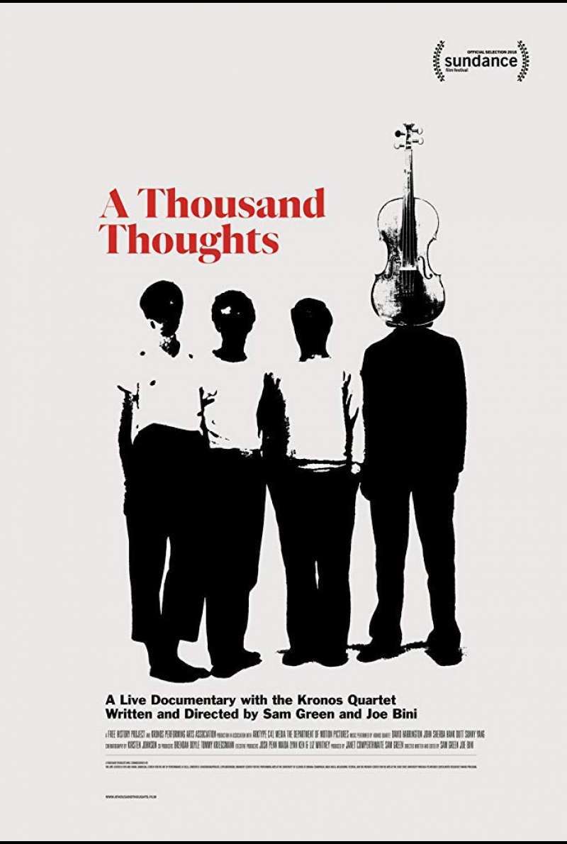 US-Plakat zu A Thousand Thoughts (2018)