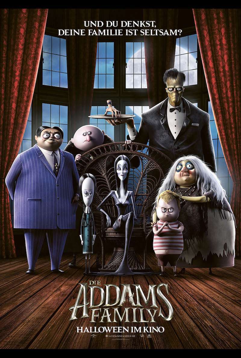 Teaserplakat zu Die Addams Family (2019)
