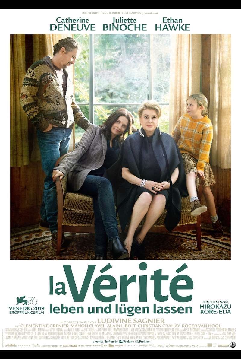 Filmplakat zu La Verité - Leben und lügen lassen (2019)