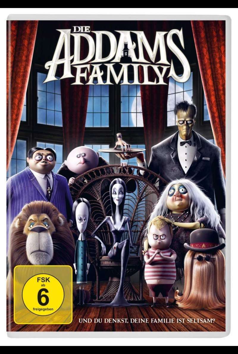 Die Addams Family DVD Cover