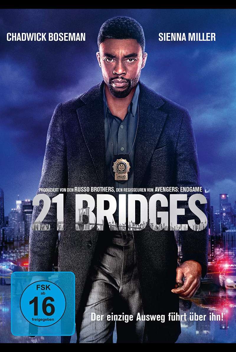 21 Bridges - DVD-Cover