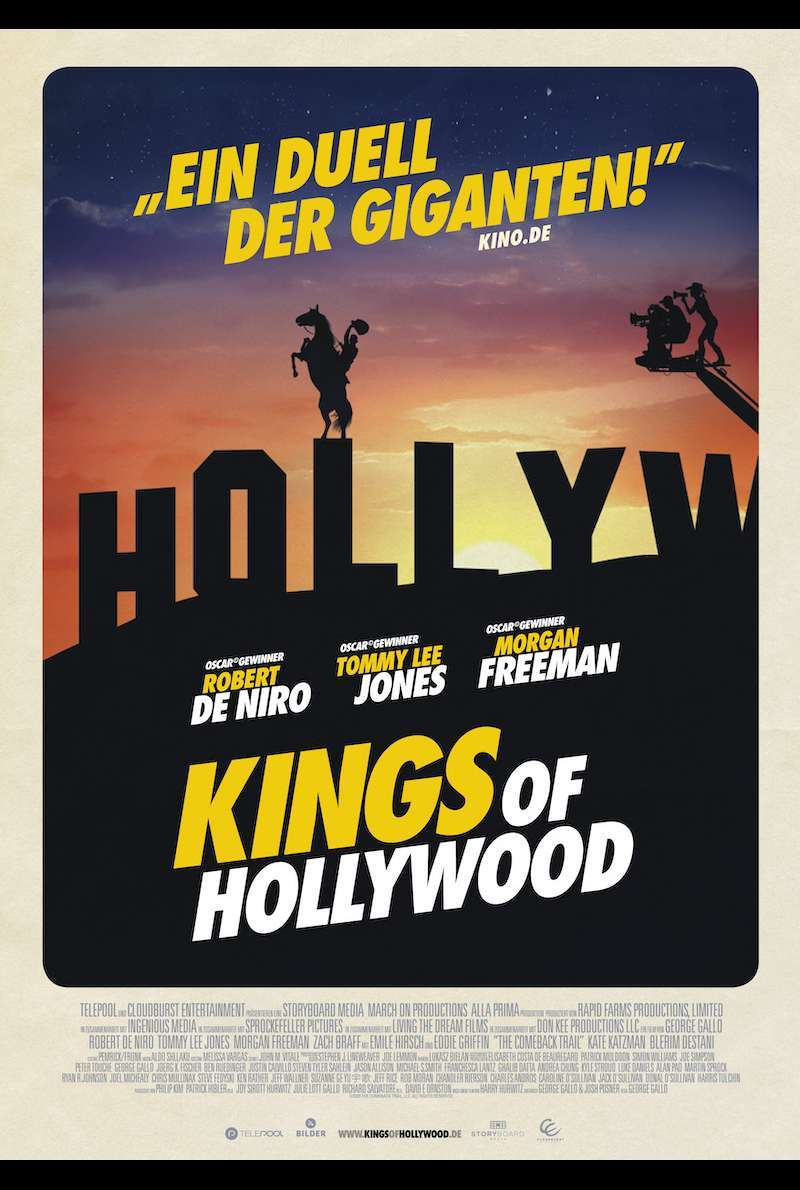 Filmplakat zu Kings of Hollywood (2020)