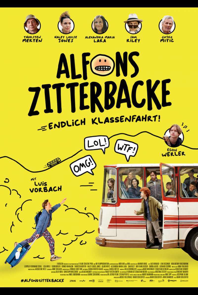 Filmplakat zu Alfons Zitterbacke - Endlich Klassenfahrt (2022)