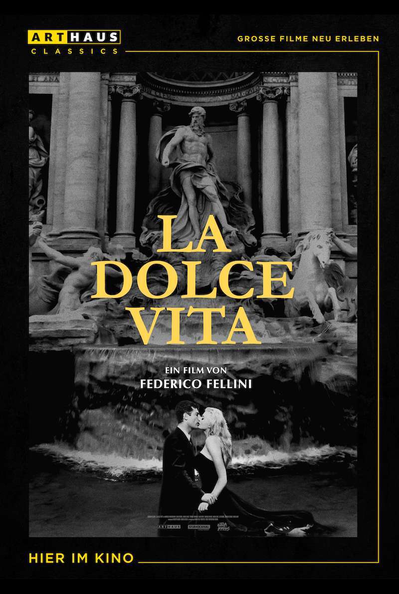 Filmplakat zu La dolce vita (1960) von Federico Fellini