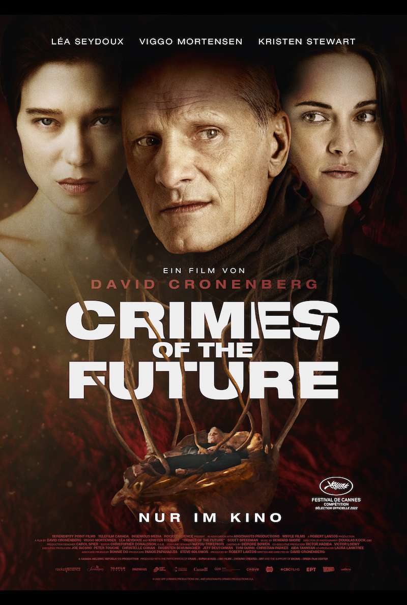 Filmplakat zu Crimes of the Future (2022)