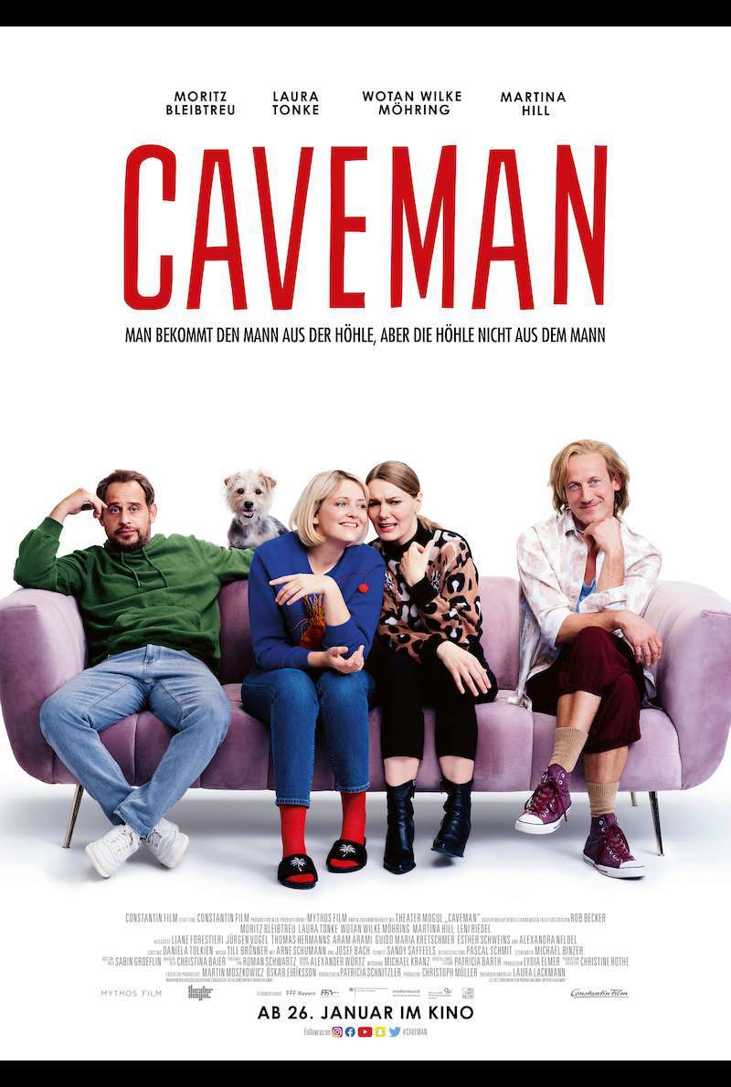 Filmplakat zu Caveman - Der Kinofilm (2021) von Laura Lackmann