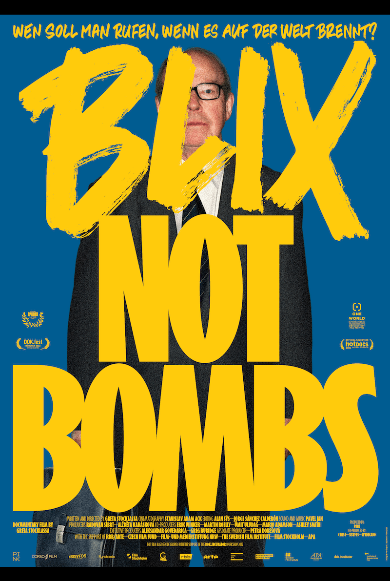 Filmplakat zu Blix, Not Bombs (2023) - Filmplakat (DE)