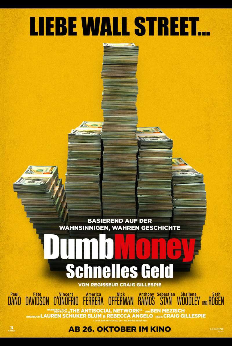 Filmplakat zu Dumb Money (2023) von Craig Gillespie