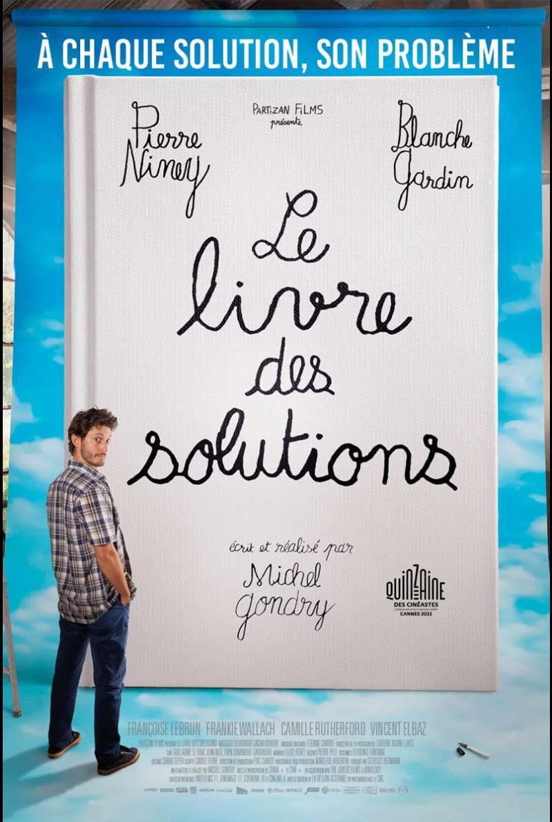 Plakat zu The Book of Solutions (2023) von Michel Gondry