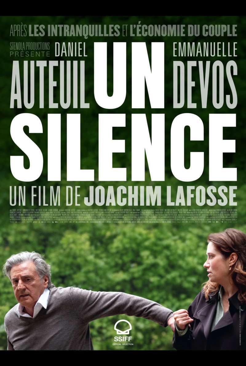 Filmplakat zu A Silence (2023) von Joachim Lafosse