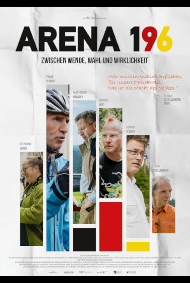 Filmstill zu Arena 196 - Zwischen Wende, Wahl und Wirklichkeit (2023) von Wolfgang Andrä, Yvonne Andrä