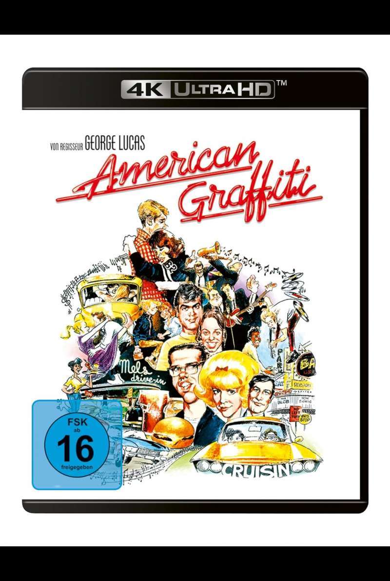 American Graffiti (1973) - Blu-ray-Cover (DE)
