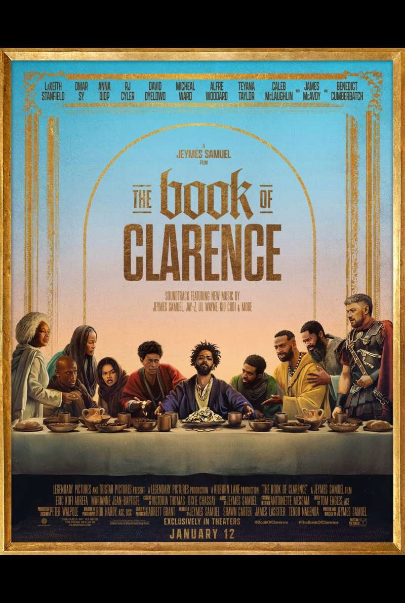 Filmplakat zu The Book of Clarence (2023) von Jeymes Samuel