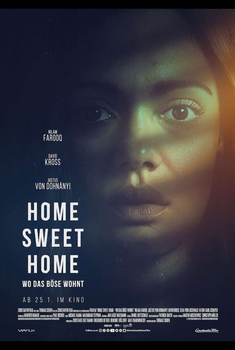 Filmplakat zu Home Sweet Home - Wo das Böse wohnt (2023)
