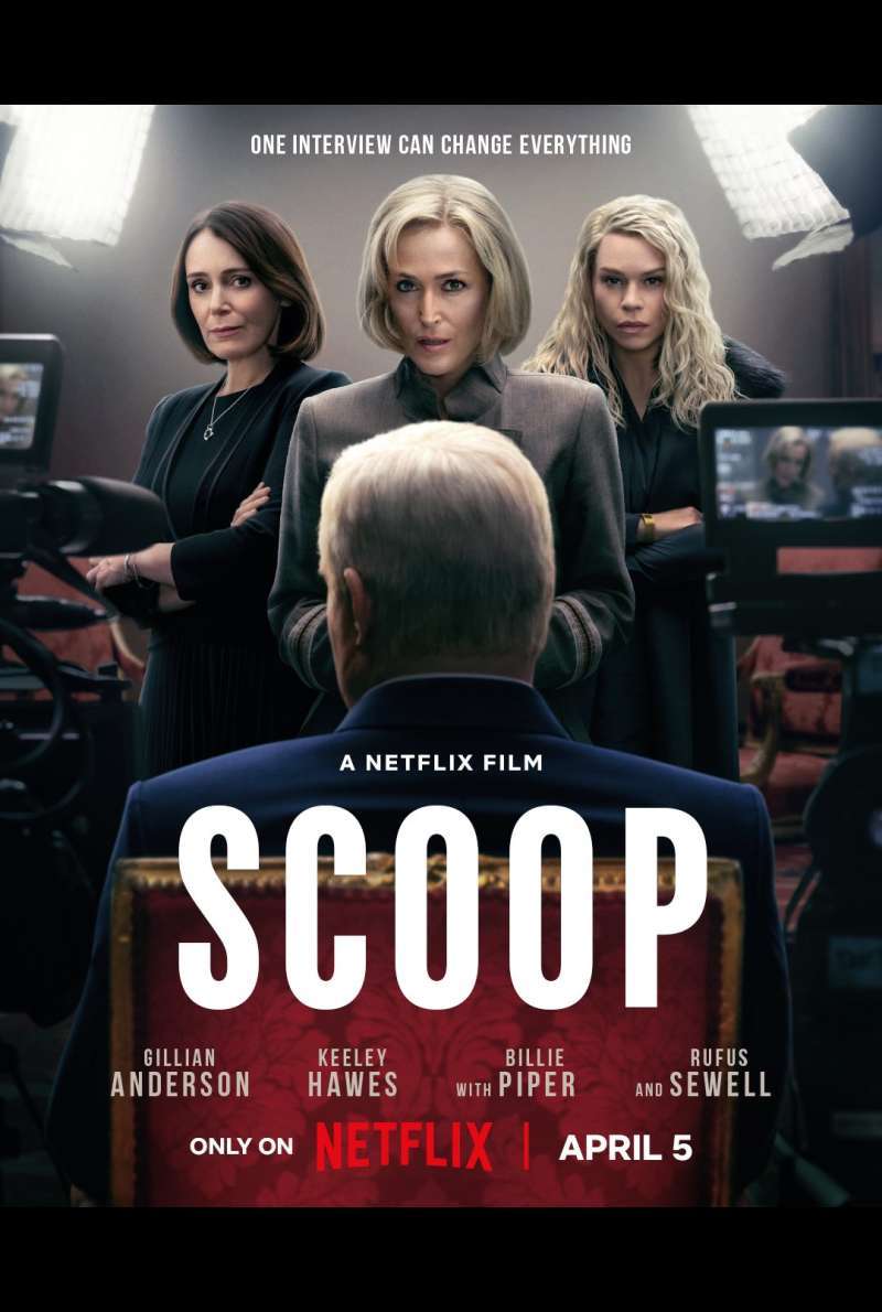 Filmplakat zu Scoop – Ein royales Interview (2024) von Philip Martin