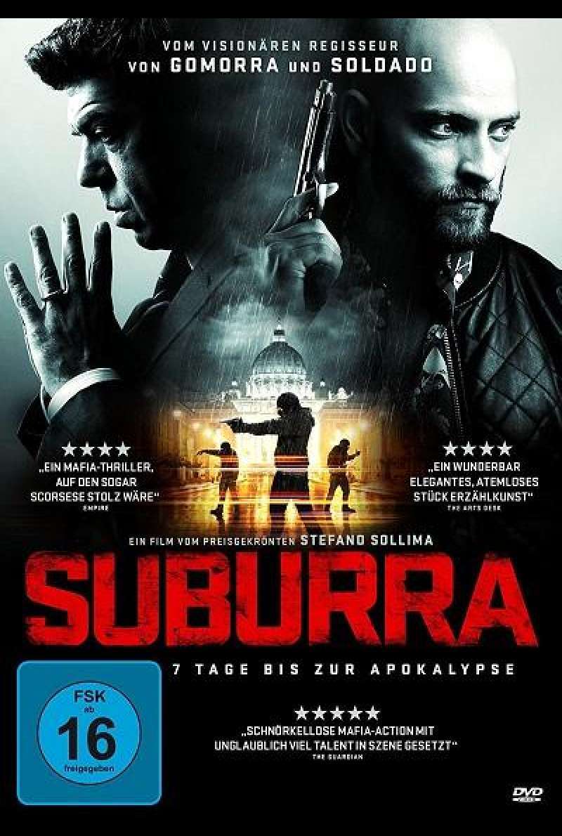 Suburra - 7 Tage bis zur Apokalypse - DVD-Cover