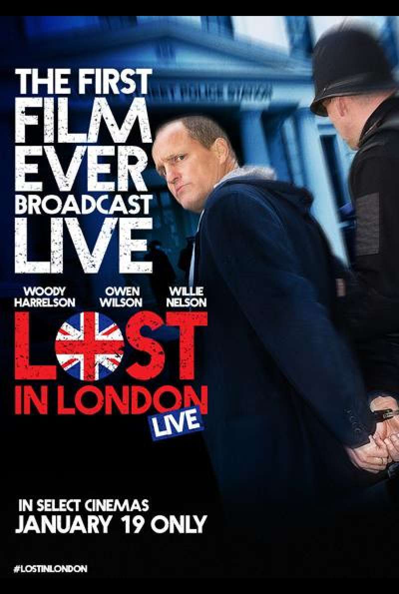 Lost in London von Woody Harrelson - Filmplakat