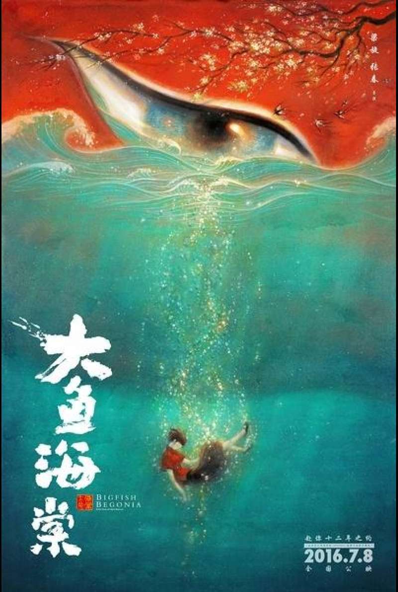 Big Fish & Begonia von Xuan Liang und Chun Zhang - Filmplakat