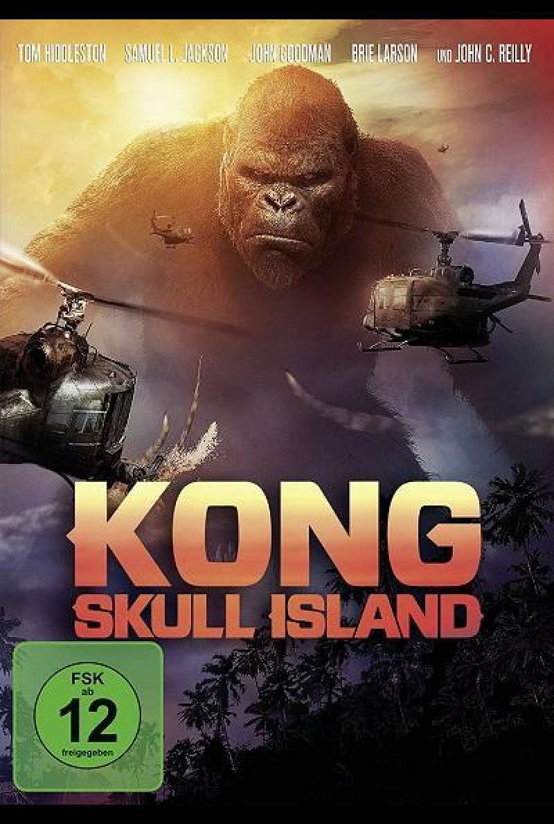Kong: Skull Island - DVD-Cover
