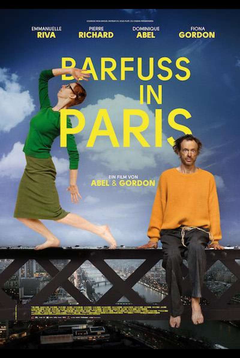 Barfuss in Paris - Filmplakat