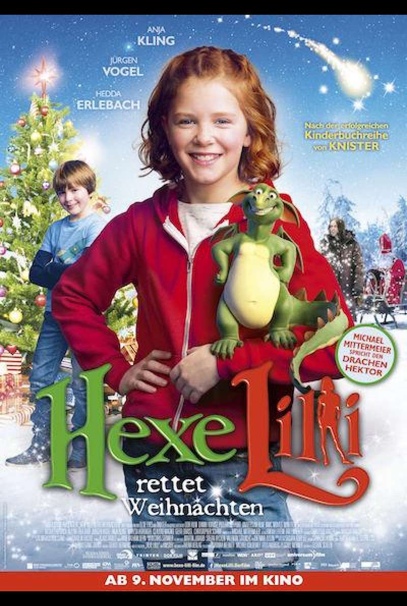 Hexe Lilli rettet Weihnachten - Filmplakat