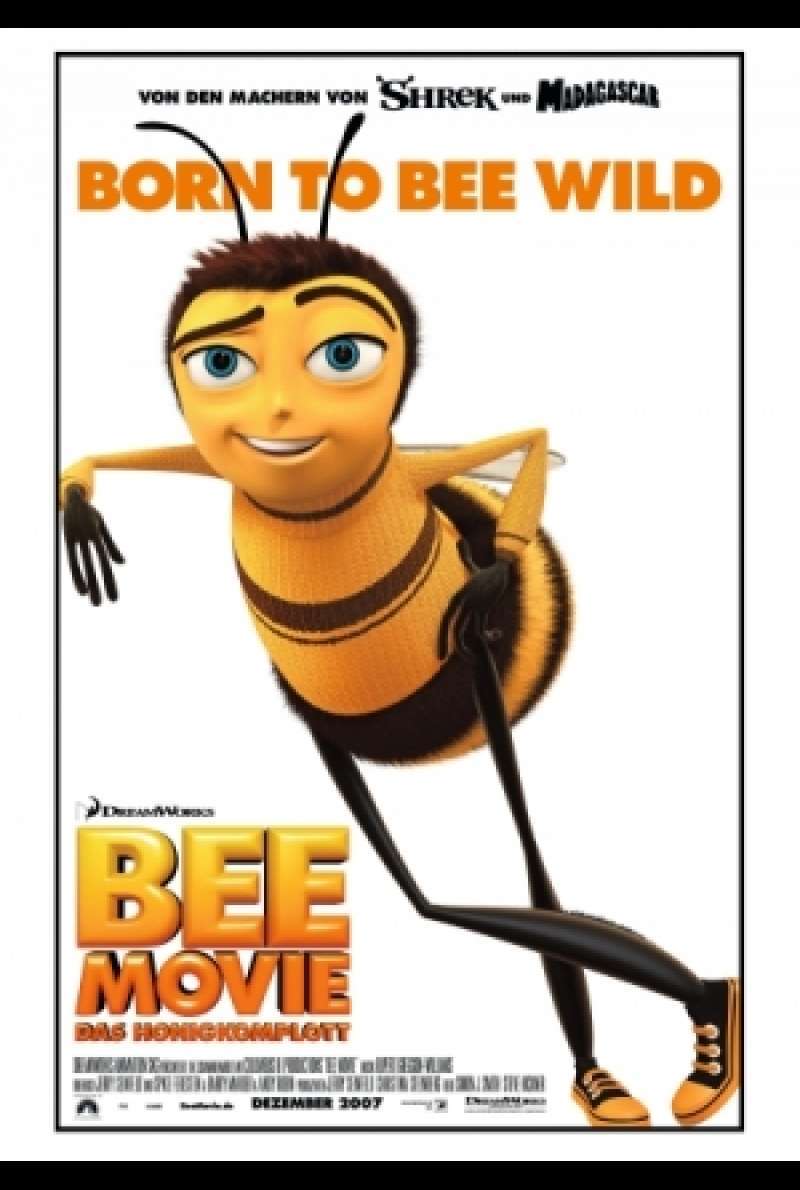 Filmplakat zu Bee Movie - Das Honigkomplott / Bee Movie von Simon J. Smith, Steve Hickner