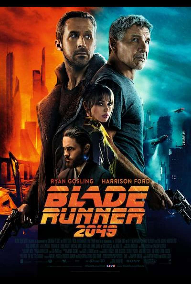 Blade Runner 2049 von Denis Villeneuve - Filmplakat