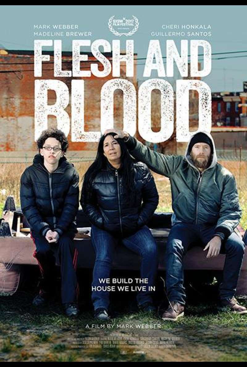 Flesh and Blood von Mark Webber - Filmplakat
