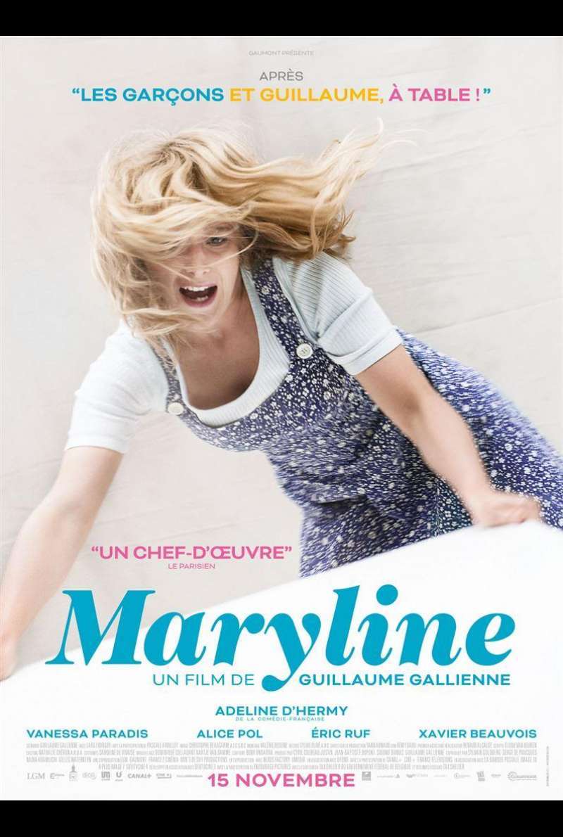 Maryline von Guillaume Gallienne - Filmplakat