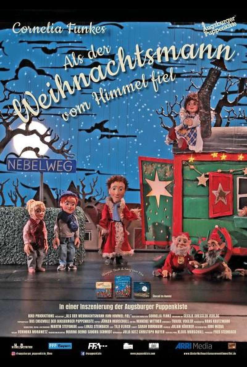 Augsburger Puppenkiste: Als der Weihnachtsmann vom Himmel fiel - Filmplakat