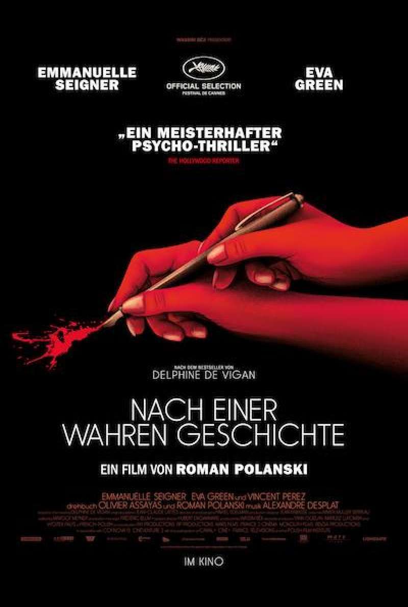 Nach einer wahren Geschichte von Roman Polanski - Filmplakat