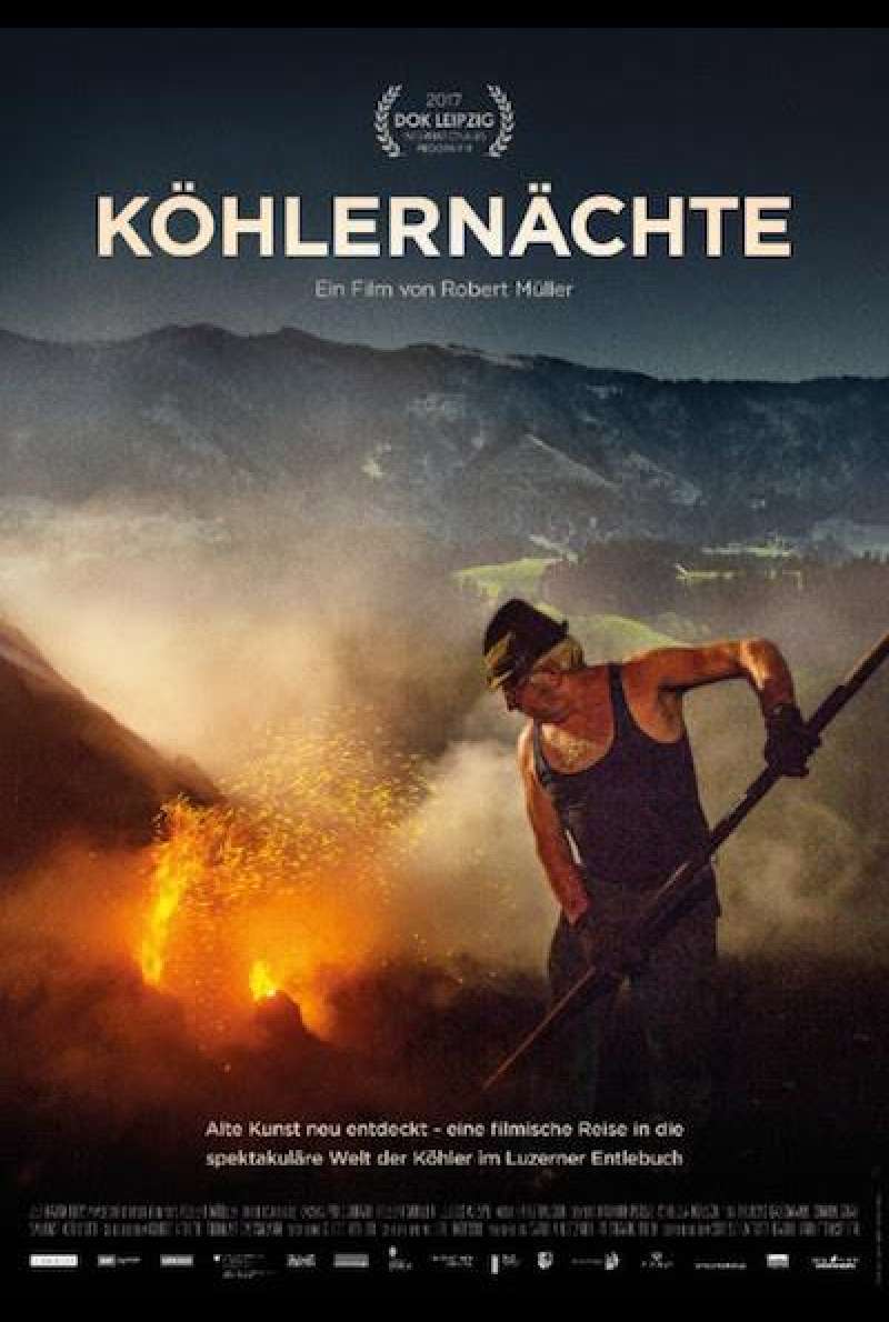 Köhlernächte von Robert Müller - Filmplakat (CH)