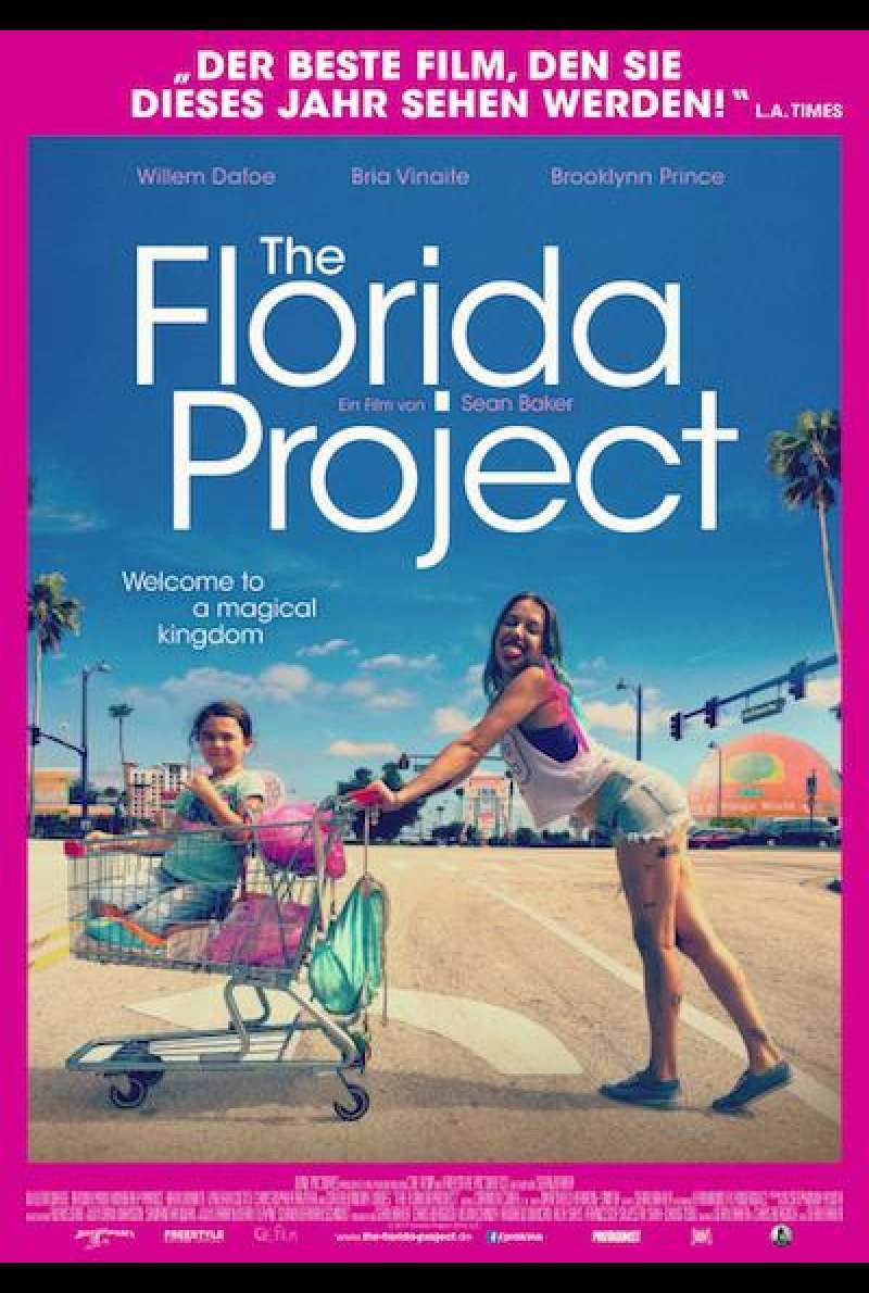 The Florida Project von Sean Baker - Filmplakat