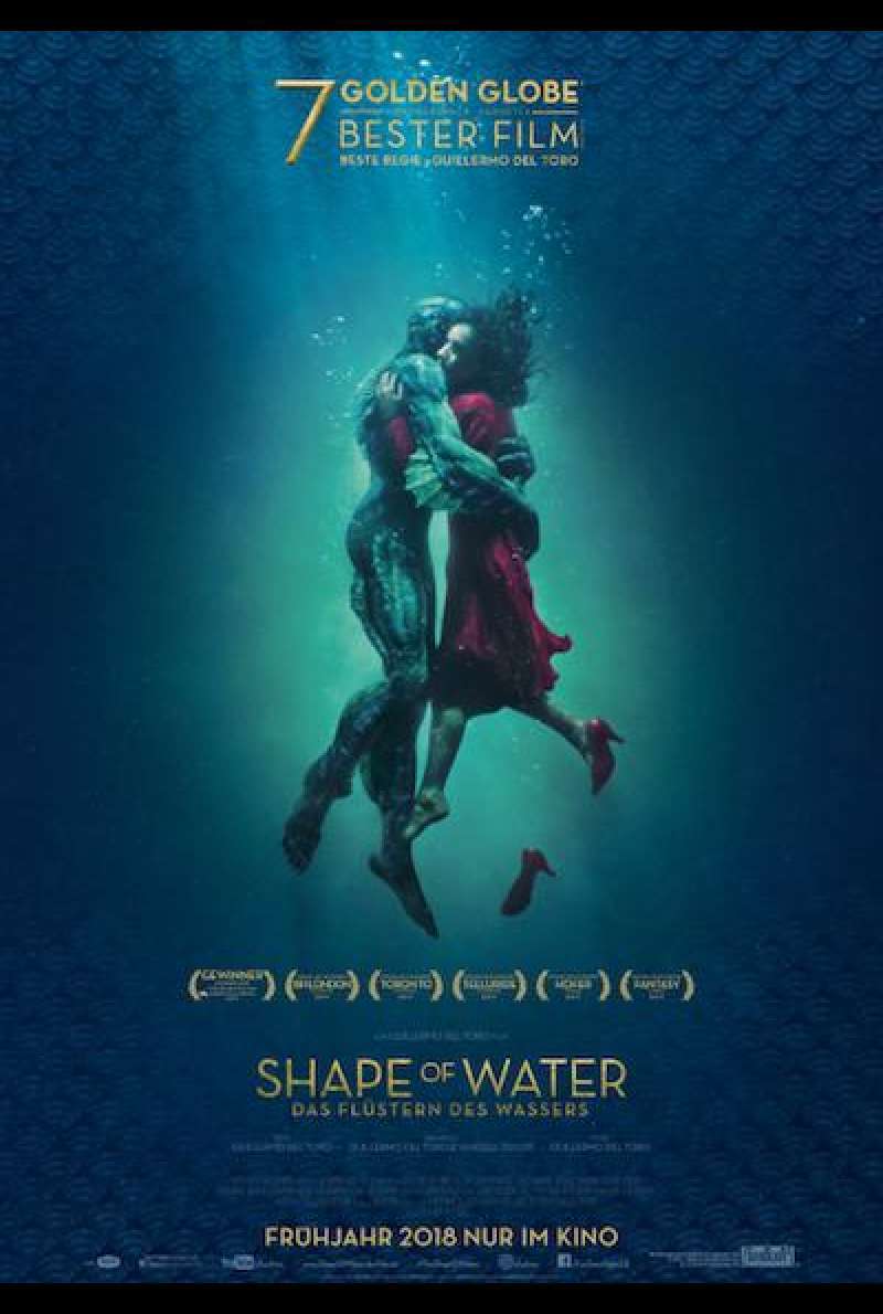 Shape of Water - Das Flüstern des Wassers - Filmplakat
