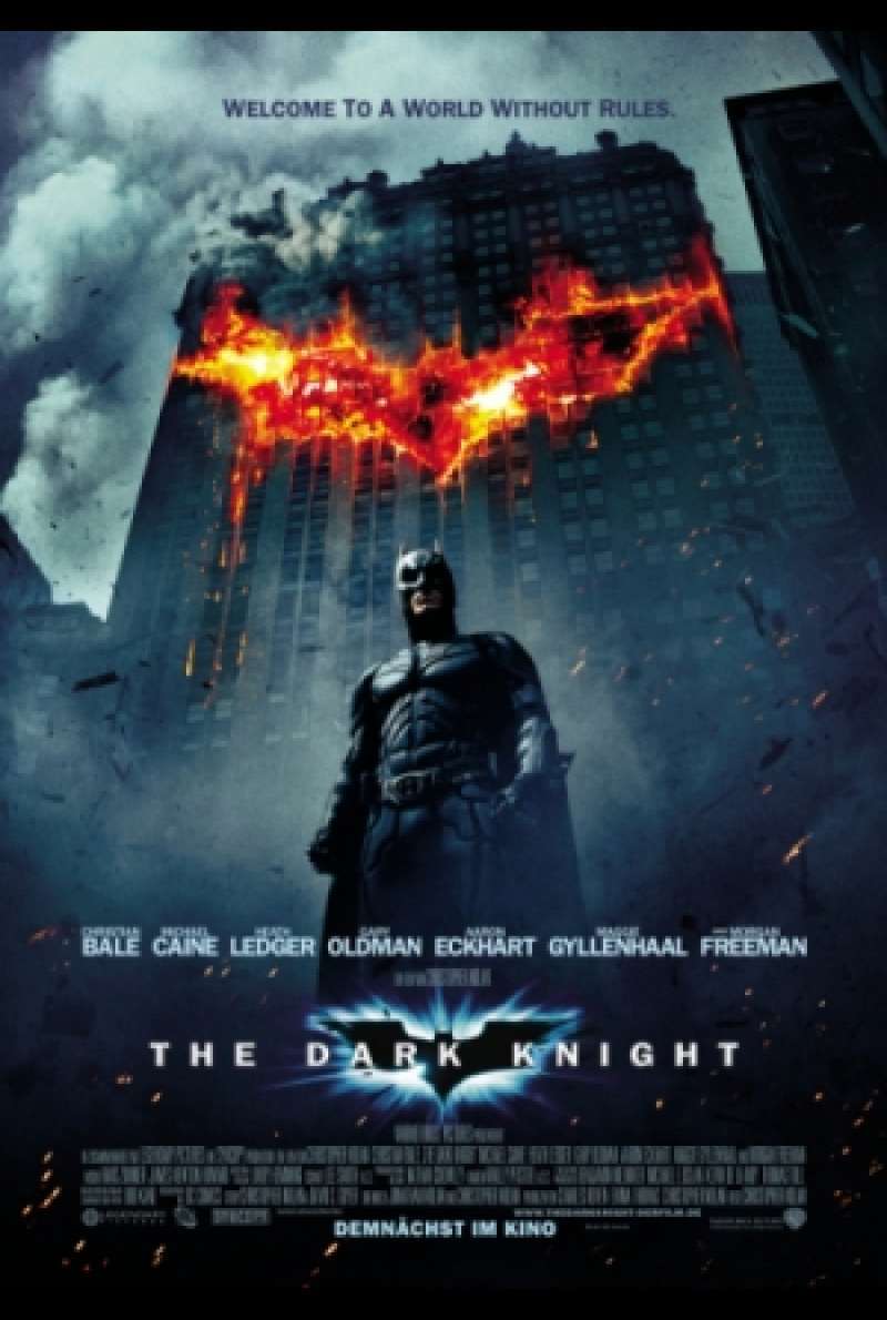 Filmplakat zu The Dark Knight von Christopher Nolan