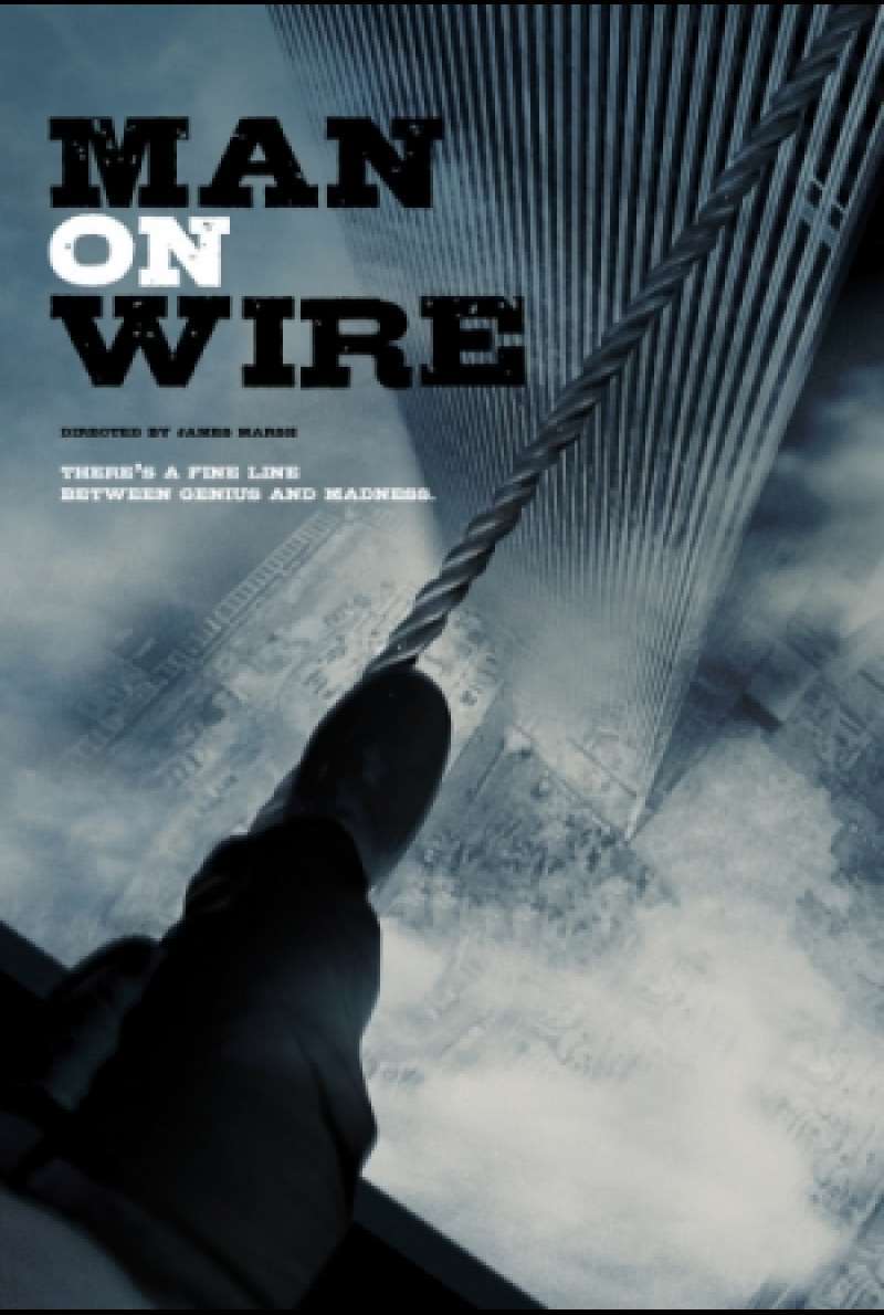 Filmplakat zu Man on Wire - Der Drahtseilakt / Man on Wire von James Marsh