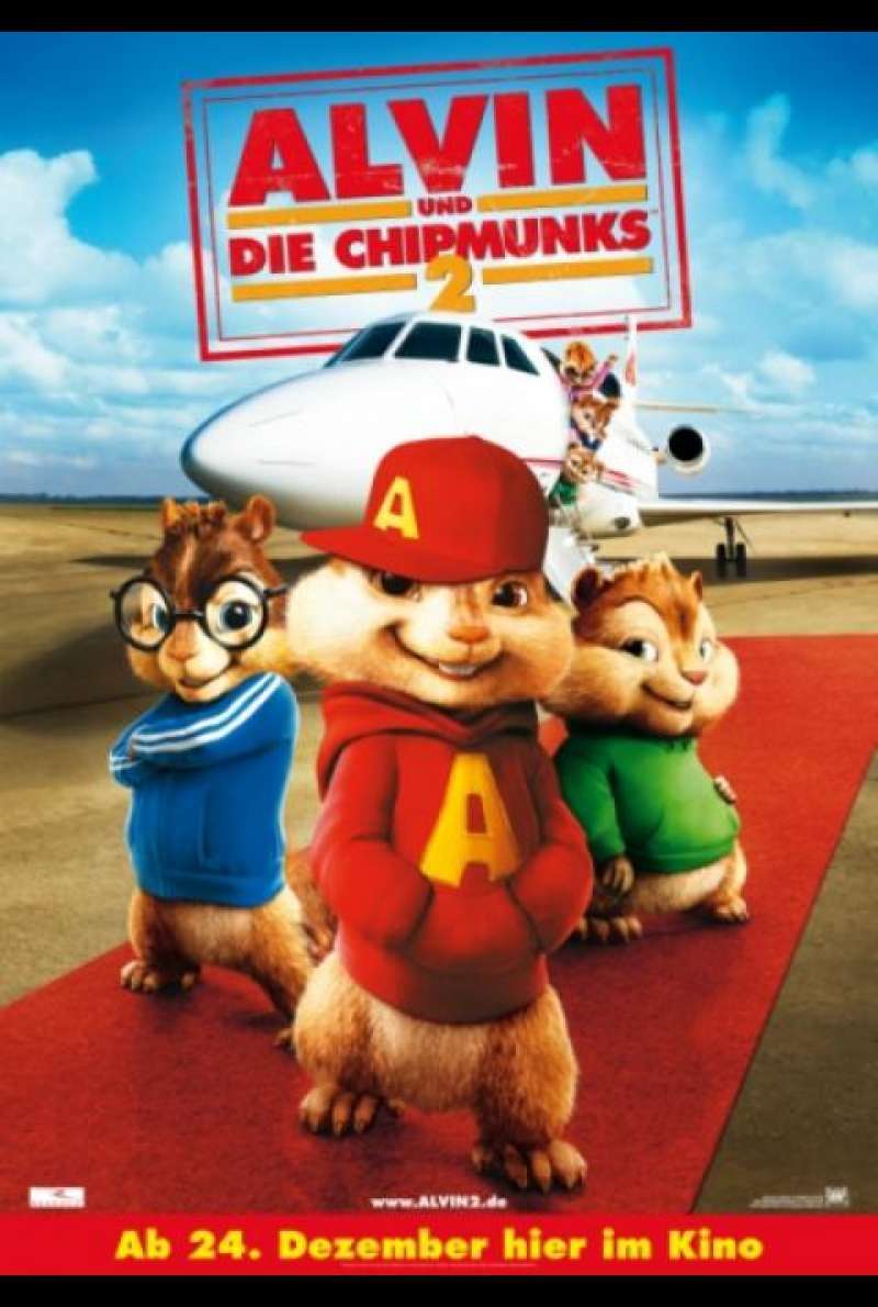 Alvin und die Chipmunks 2 - Filmplakat