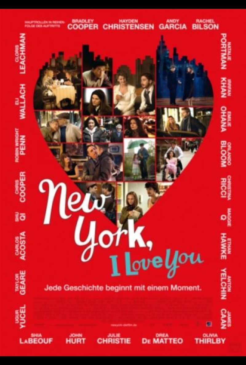 New York, I love you - Filmplakat